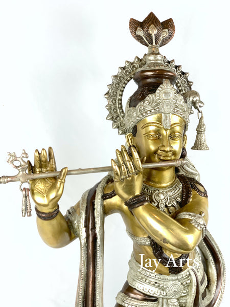 Sri Krishna playing Flute