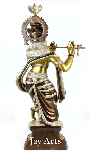 Sri Krishna playing Flute